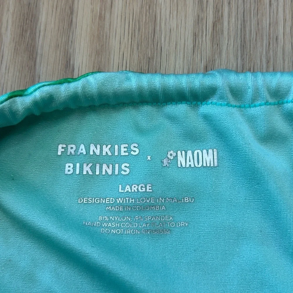 Frankie’s Bikinis x Naomi Tia Rainforest Bikini Bottom L